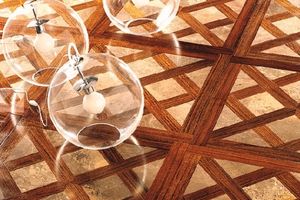 solid parquet floor