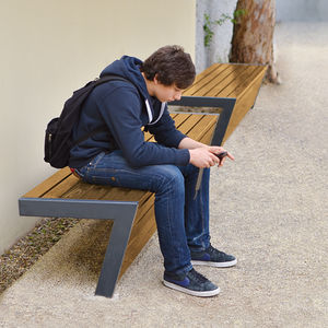 contemporary public bench 1