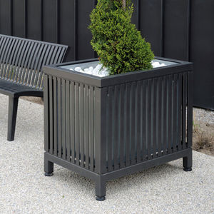 metal planter