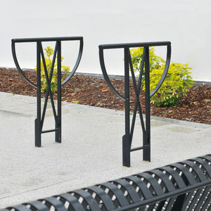 floor-mounted bike rack