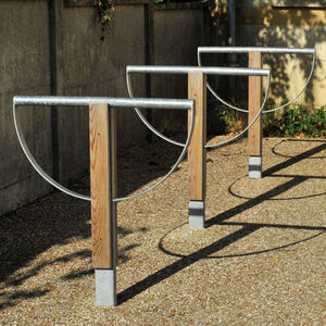 galvanized steel bike rack