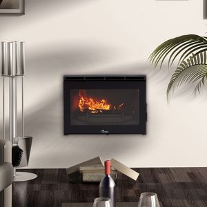 wood-burning fireplace 1