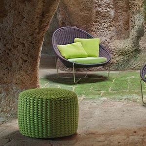 contemporary pouf