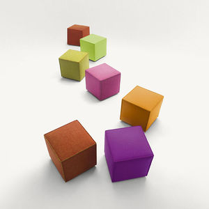 contemporary pouf
