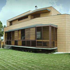 wooden solar shading