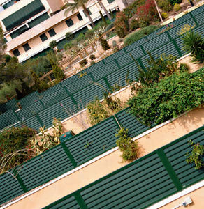 fence with panels