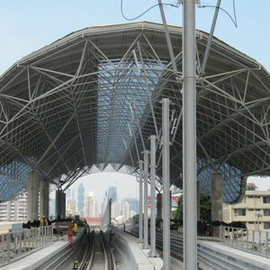 tensile structure metal truss