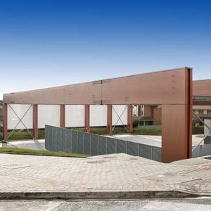 glulam wooden truss