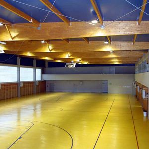 glulam wooden truss