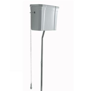 built-in toilet tank