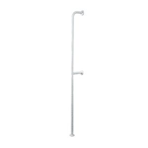 lacquered metal grab bar