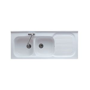 double kitchen sink