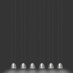 pendant lamp / contemporary / aluminum / stainless steel