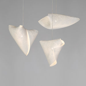 pendant lamp / contemporary / stainless steel mesh / halogen