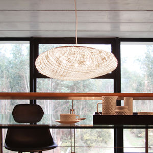 pendant lamp / contemporary / stainless steel mesh / incandescent