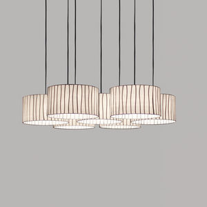 contemporary chandelier / glass / incandescent / commercial