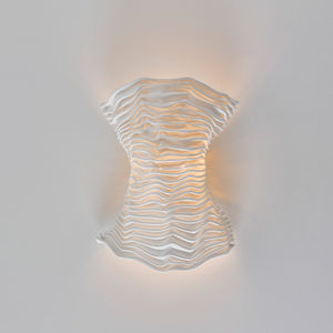 original design wall light / stainless steel mesh / LED / halogen