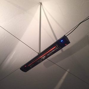 ceiling-mounted infrared heater