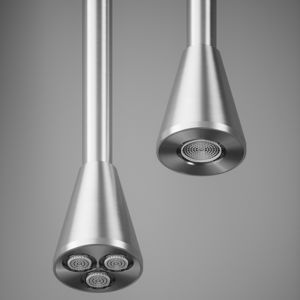 hanging shower head