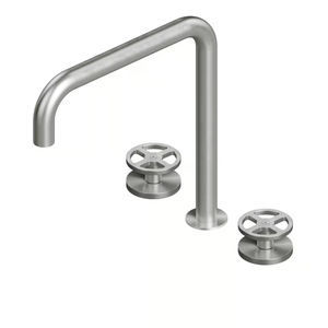 bathroom sink double-handle mixer tap 1