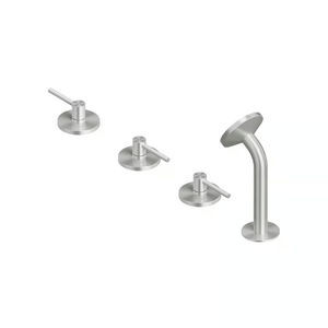 stainless steel 316L bathtub mixer set
