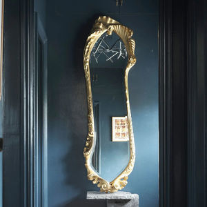 wall-mounted mirror