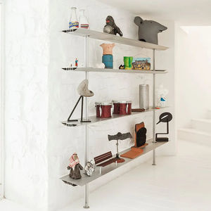 wall-mounted shelves
