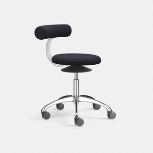 chrome task chair