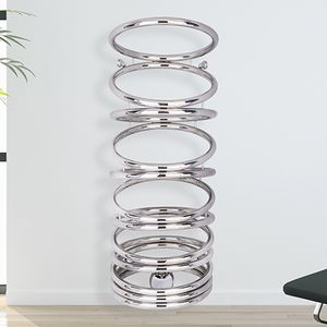 hot water radiator / stainless steel / original design / wall-mounted