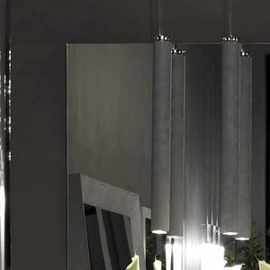 pendant lamp / contemporary / chromed metal / bathroom