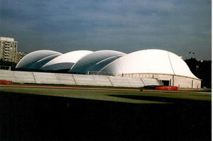 cable-and-membrane tensile structure