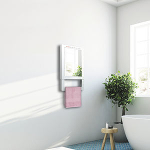 contemporary heated towel rail