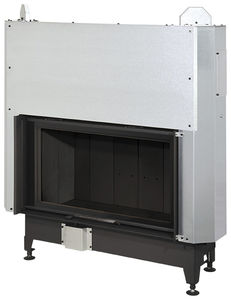 closed wood hearth