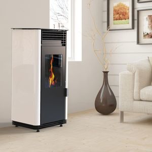 pellet heating stove