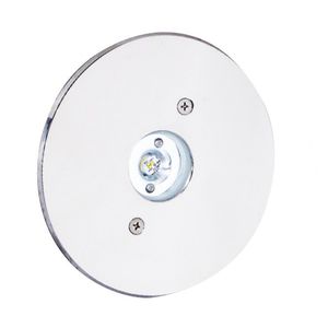 recessed floor light fixture / LED / round / flexible