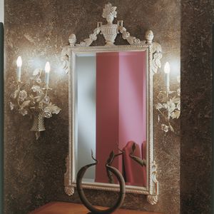 wall-mounted mirror