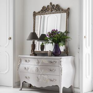 wall-mounted mirror
