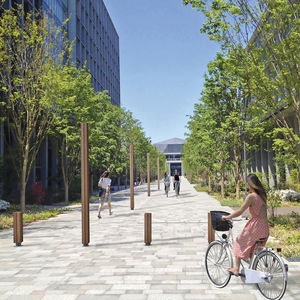 contemporary light column