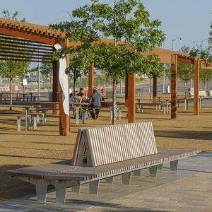 contemporary public bench 1