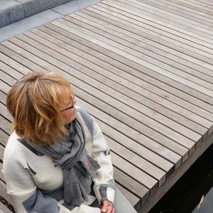 wood-plastic composite flooring