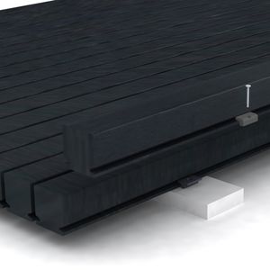 black flooring