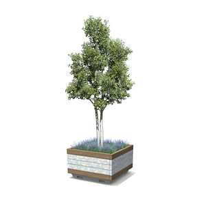 hardwood planter