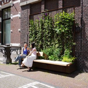 COR-TEN® steel planter