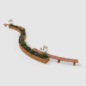 steel planter 1