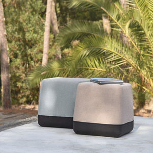 contemporary pouf