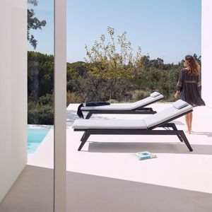 contemporary sun lounger
