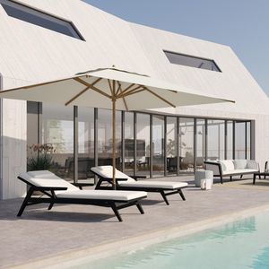 contemporary sun lounger