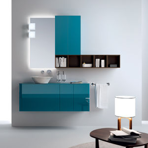 double washbasin cabinet