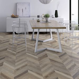 HDF laminate flooring
