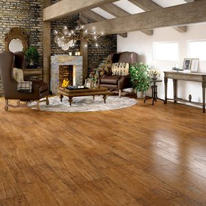 HDF laminate flooring
